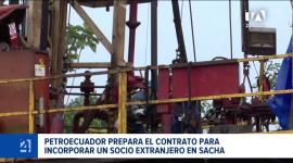 El presidente Daniel Noboa informó desde Nueva York que dos firmas de Emiratos Árabes muestran interés en operar el campo petrolero. Un reportaje de Belén Merizalde
