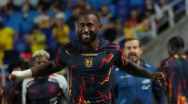 El calentamiento de la Selección de Ecuador