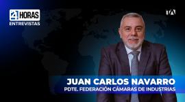 “Esto es para clientes de CNEL”, dice Juan Carlos Navarro, presidente Federación de Cámaras de Industrias del Ecuador, sobre la desconexión eléctrica de Empresas en Ecuador