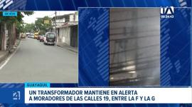 Un transformador mantiene en alerta a moradores de las calles 19, entre la F y la G, donde la situación genera preocupación entre quienes viven en el sector. Un reportaje de Ever moreira