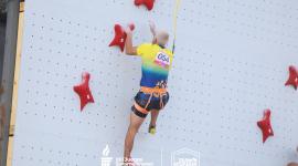 El ecuatoriano Carlos Granja consiguió medalla de oro en velocidad en los Juegos Suramericanos.