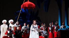 Presentación de la Ópera Metropolitana de Nueva York.