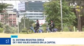 Las estaciones ubicadas en Iñaquito, La Carolina y El Ejido concentran la mayor demanda de usuarios que optan por este medio de transporte sostenible. Un reportaje de Stephany Paz