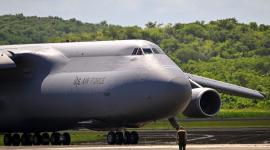 El C-5M Super Galaxy es el avión más grande de la Fuerza Aérea de Estados Unidos