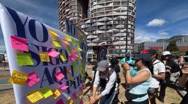 Caminata en Quito para concientizar de la importancia de la salud mental