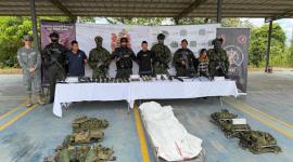 Alias ​​'Robinson Gutiérrez', señalado como cabecilla político y financiero de una disidencia de las FARC, murió durante un operativo en Huila en el que también hubo tres capturados y armamento incautado.