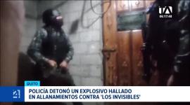 Las intervenciones policiales en Quito permitieron la incautación de armas, explosivos, celulares y un vehículo robado; siete de los diez aprehendidos registran antecedentes. Un reportaje de Juan Miguel Rodríguez