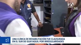 El establecimiento operaba sin permisos sanitarios ni municipales en el sur de Guayaquil. Además, durante el control se detectó a cuatro internos requeridos por la justicia. Un reportaje de Camila Guevara