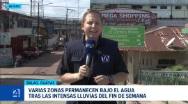 El desbordamiento de afluentes deja alrededor de 400 familias afectadas en varios sectores, donde los equipos de socorro brindan asistencia.Un reportaje de Ever Moreira