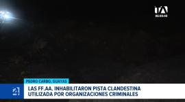 La operación militar se ejecutó en el sector El Edén, cantón Pedro Carbo, neutralizando una infraestructura clave utilizada por estructuras del narcotráfico. Un reportaje de Astrid Singre