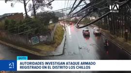 Las cámaras de videovigilancia de la zona captaron el momento del ataque balístico en Conocoto, al suroriente de Quito; unidades especializadas de la Policía investigan el crimen. Un reportaje de Gustavo Jaramillo