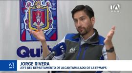 Aunque la crecida no causó daños materiales ni heridos, moradores del sector reclaman al Municipio por obras de protección. Un reportaje de Brigette Mancheno