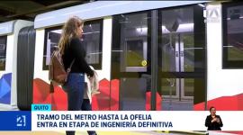 Las evaluaciones geotécnicas determinarán la viabilidad técnica para la construcción del tramo subterráneo desde la terminal de La Ofelia hacia el sector de Calderón. Un reportaje de Mishell Villacís