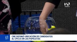 La posición de los 65 candidatos calificados quedó establecida para dar inicio a la impresión de papeletas este 5 de octubre. Un reportaje de Lucía Clavijo