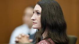 Linsday Clancy durante una audiencia en Estados Unidos.