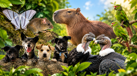 Ecuador alberga una gran diversidad de animales, desde especies únicas de Galápagos y la Amazonía hasta perros y gatos que forman parte de millones de hogares.