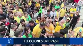 Los candidatos protagonizaron sus últimos actos proselitistas en el principal colegio electoral del país, disputando la preferencia de 34 millones de electores habilitados. Un reportaje de Susana Landívar