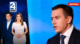 Revise las noticias más destacadas de Ecuador en nuestro Noticiero 24 Horas Emisión Matinal de este lunes 5 de octubre del 2026. Con Liz Valarezo y Milton Pérez.