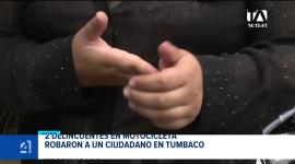 El delito ocurrió en los exteriores de un local comercial en Tumbaco tras 40 minutos de seguimiento previo por parte de los sospechosos. Un reportaje de Gustavo Jaramillo