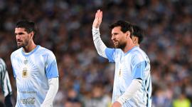 Partido amistoso internacional - Argentina vs. Benín - Estadio Monumental, Buenos Aires, Argentina - 6 de octubre de 2026. Lionel Messi, de Argentina,