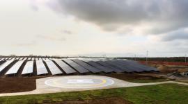 La nueva planta de energía solar empezó a funcionar en Santa Elena.