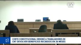 La Corte Constitucional dio un plazo de 36 meses para restituir los pagos de contrato colectivo y envió el expediente a la Fiscalía. Un reportaje de Belén Merizalde