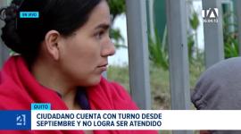 Desde la ANT, al norte de Quito, ciudadanos hacen fila desde las 02:00 AM en los exteriores de la entidad para obtener un turno. Denuncian que a pesar de tener agendada su atención, no se cumple con los establecido. Un reporte de Gustavo Jaramillo