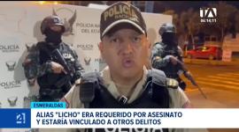 El sujeto es investigado por su implicación en hechos violentos y secuestros extorsivos registrados en la parroquia Borbón, cantón Eloy Alfaro. Un reportaje de Gregory Rosero