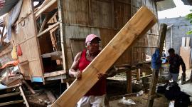 El cantón Muisne, en la provincia de Esmeraldas, es uno de los más afectados por las fuertes lluvias en Ecuador.