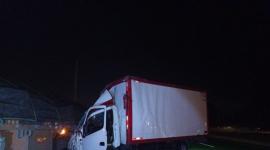 Dos vehículos pesados colisionaron en la av. Panamericana Norte.