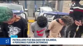 Agentes policiales neutralizaron y aprehendieron a los sospechosos en el sur de Quito luego de que abrieran fuego contra la unidad móvil durante una intervención. Un reportaje de Brigette Mancheno