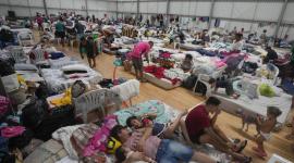 Las emergencias climáticas, como el fenómeno El Niño, puede provocar el desplazamiento de familias hacia albergues.