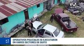 Intervenciones en distintos sectores de la capital dejaron personas aprehendidas, vehículos recuperados y municiones incautadas. Un reportaje de Gustavo Jaramillo