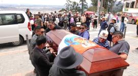 Los restos de Jesús Mesías Lojano llegaron a Cuenca este sábado 10 de octubre de 2026.