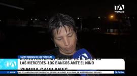 El deterioro de la carretera dejó varios vehículos averiados y atrapados, interrumpiendo el tránsito estratégico entre la Costa y la Sierra. Un reportaje de Karen Caguano