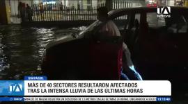 Guayas registra el desbordamiento de dos ríos que afectan a cinco cantones, mientras se pronostican ráfagas de viento en la cordillera. Un reportaje de Astrid Singre