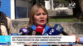 La Policía Nacional y el Ministerio de Educación intervinieron el establecimiento escolar como parte de las acciones preventivas para mitigar delitos dentro y fuera de las aulas. Un reportaje de Nathalie Jiménez