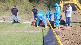 Este miércoles 14 de octubre de 2026 se llevó a cabo la exhumación del cuerpo de Lizeth Bunshi, quien fue hallada sin vida el pasado 25 de agosto en Quito.