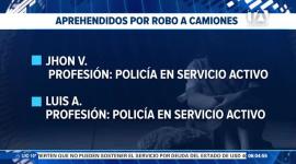 Las autoridades desarticularon una estructura delictiva dedicada a asaltar vehículos de carga pesada en las carreteras del país; entre los detenidos figuran uniformados. Un reportaje de Paula Kuhn