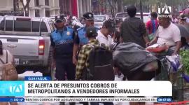 Comerciantes señalan cobros para permitirles permanecer en las aceras. Segura EP aclara que no existe denuncia formal, en medio de los llamados a reforzar el control en las calles. Un reportaje de Jazmín Solís