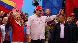 Nicolás Maduro y su esposa, Cilia Flores