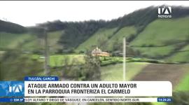 Un cambista de moneda sufrió un robo al llegar a su casa en Tulcán, mientras que un adulto mayor fue asesinado en la parroquia El Carmelo. Un reportaje de Jairo Jácome