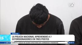 Las aprehensiones en el sector de Tres Postes evidencian el accionar y el modus operandi de la banda delictiva dedicada a la extorsión de comerciantes y transportistas en Guayas. Un reportaje de Paula Kuhn