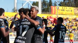 Encuentro entre Aucas vs Independiente del Valle por en el estadio Gonzalo Pozo.