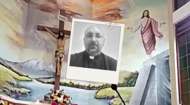 Párroco muere en Guayaquil al desprenderse una cruz durante la eucaristía que se transmitía en vivo.