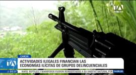La fuerza pública intensifica intervenciones en la frontera norte para combatir las actividades de minería ilegal y el tráfico de sustancias ilícitas. Un reportaje de Jairo Jácome