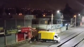 Cinco personas participaron en el robo de un cajero electrónico en el cantón Rumiñahui.