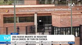Autoridades investigan las circunstancias tras el reporte de un nuevo fallecimiento en el CRS Turi en Cuenca, sumando tres personas privadas de libertad fallecidas desde el pasado lunes. Un reportaje de Iván Rodríguez
