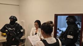 Policia allanó vivienda y detuvo a Luisa González