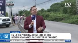 Habitantes del sector alertan sobre los constantes riesgos en la vía principal luego del siniestro que afectó a la mujer y a los dos menores de edad. Un reportaje de Ever Moreira